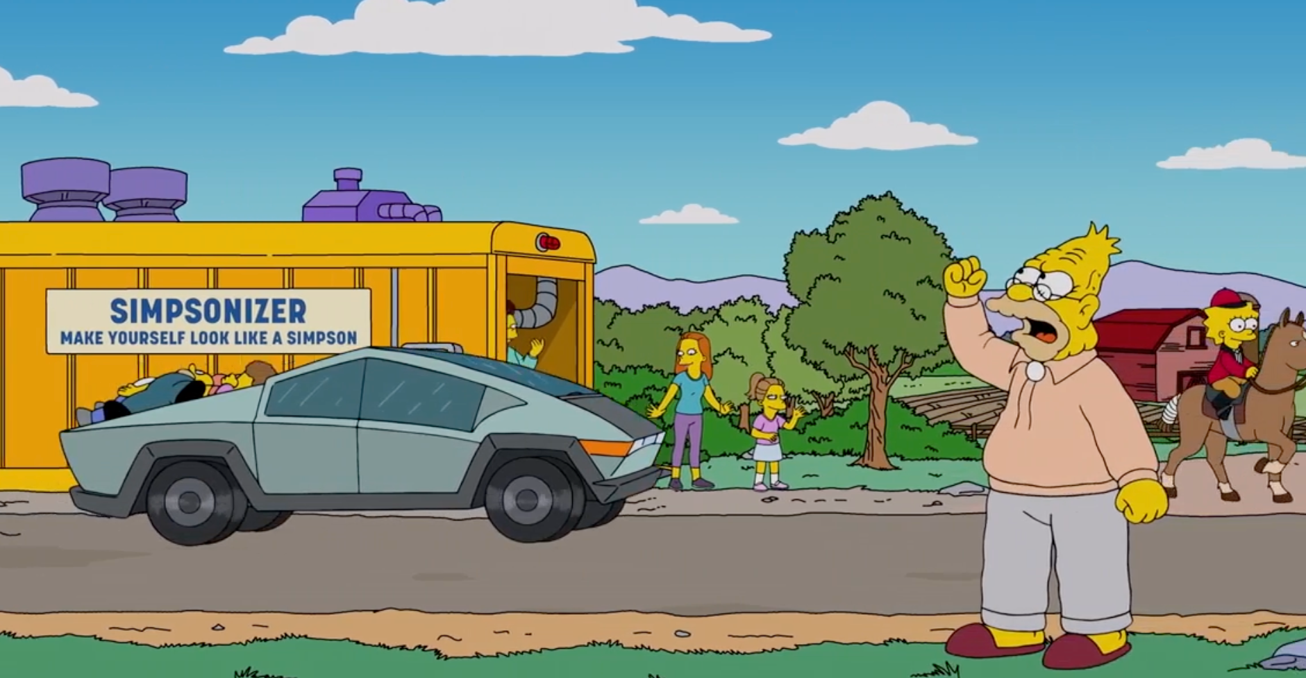 Tesla Cybertruck Featured On 'The Simpsons' Episode Ahead Of The EV's 2023 Release