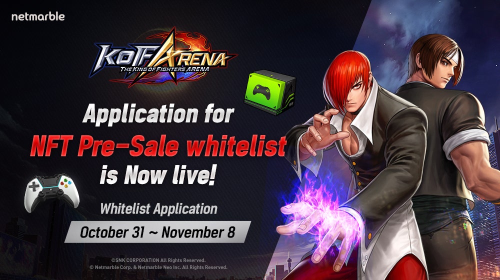 KOF Arena Launches Controller Box Pre-Sale Promotion