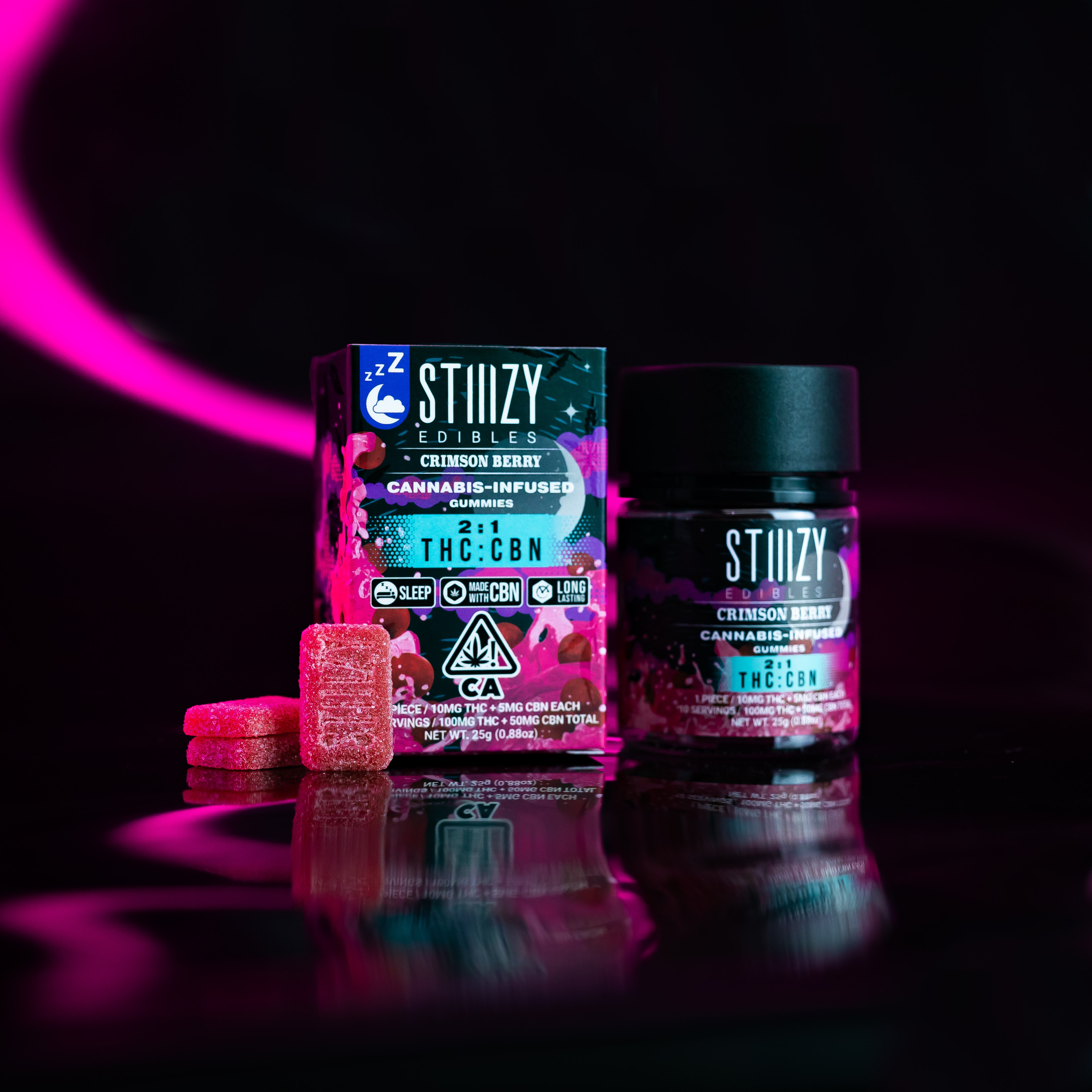 EXCLUSIVE: STIIIZY Rolls Out New CBN & THC Gummies With Relaxing Effect