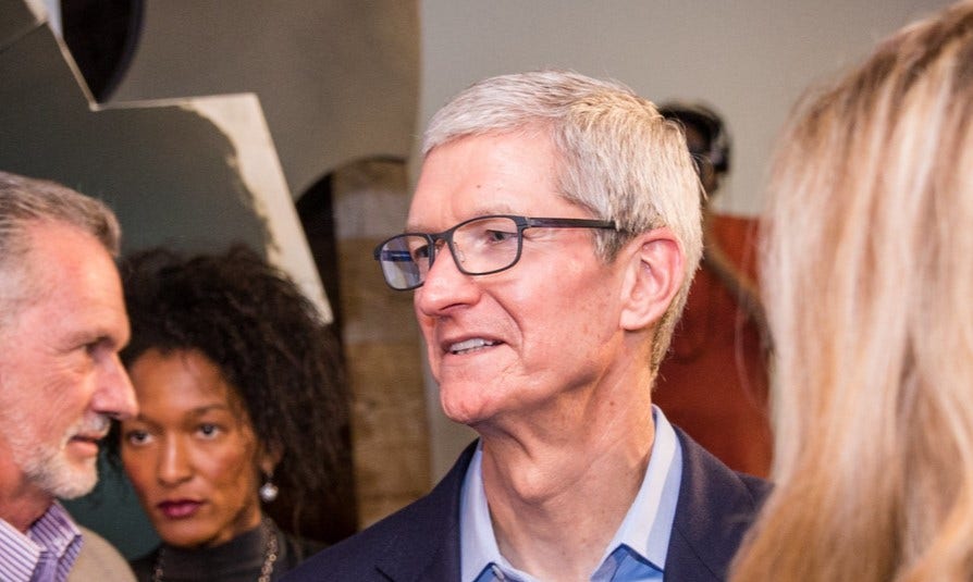 If You Invested $1,000 In Apple Stock When Tim Cook Became CEO, Here's How Much You'd Have Today