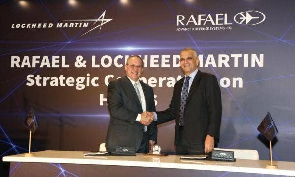 Lockheed Martin Partners With Israel's Rafael For Laser Weapon System