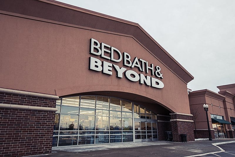 Bed Bath & Beyond Seeks Strategic Options, Including Bankruptcy