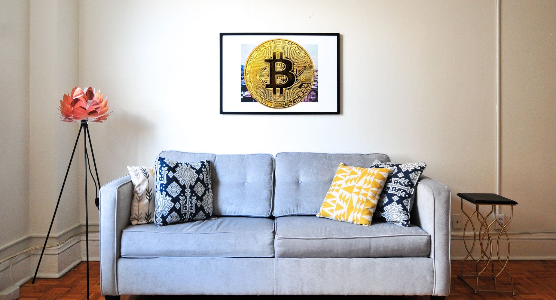 Crypto House With Bitcoin, Ethereum, Dogecoin And Bored Ape Wallpaper Gets Price Cut: Here's How Much It Costs Now