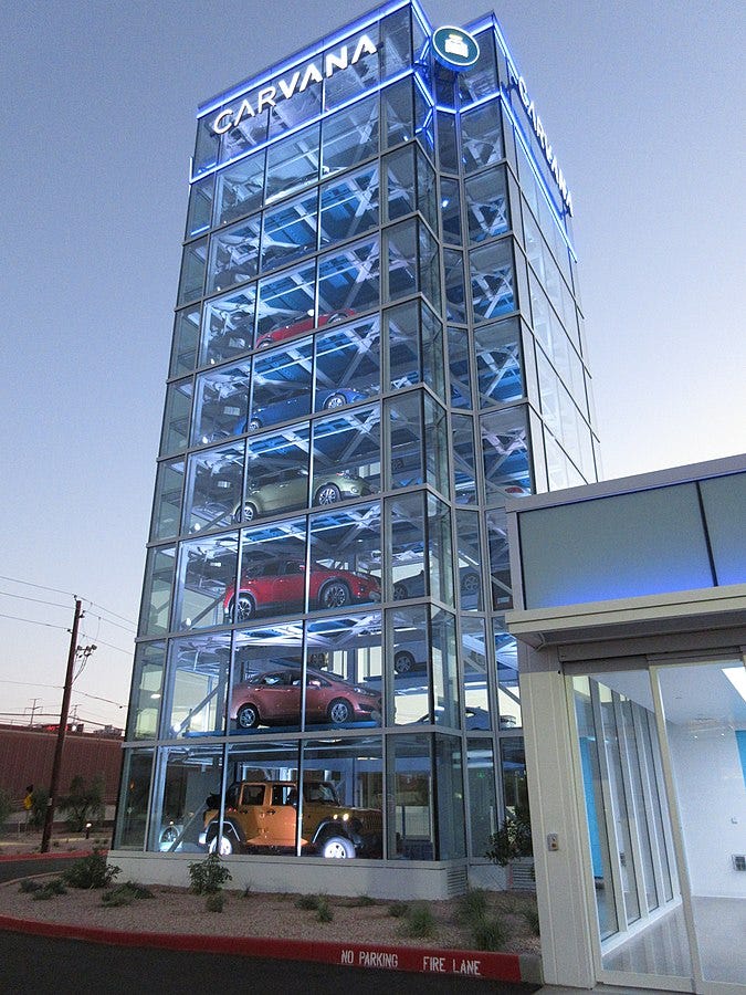 Carvana Adopts 'Poison Pill' To Avoid Hostile Takeover, Reduce Tax Bill; To Sell Up To $4B Auto Loans