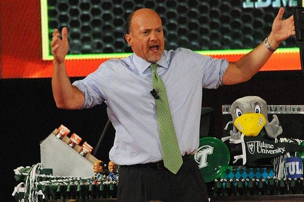 Jim Cramer Tells Investors To Stick With Gold: 'Ignore Crypto Cheerleaders Now That Bitcoin's Bouncing'