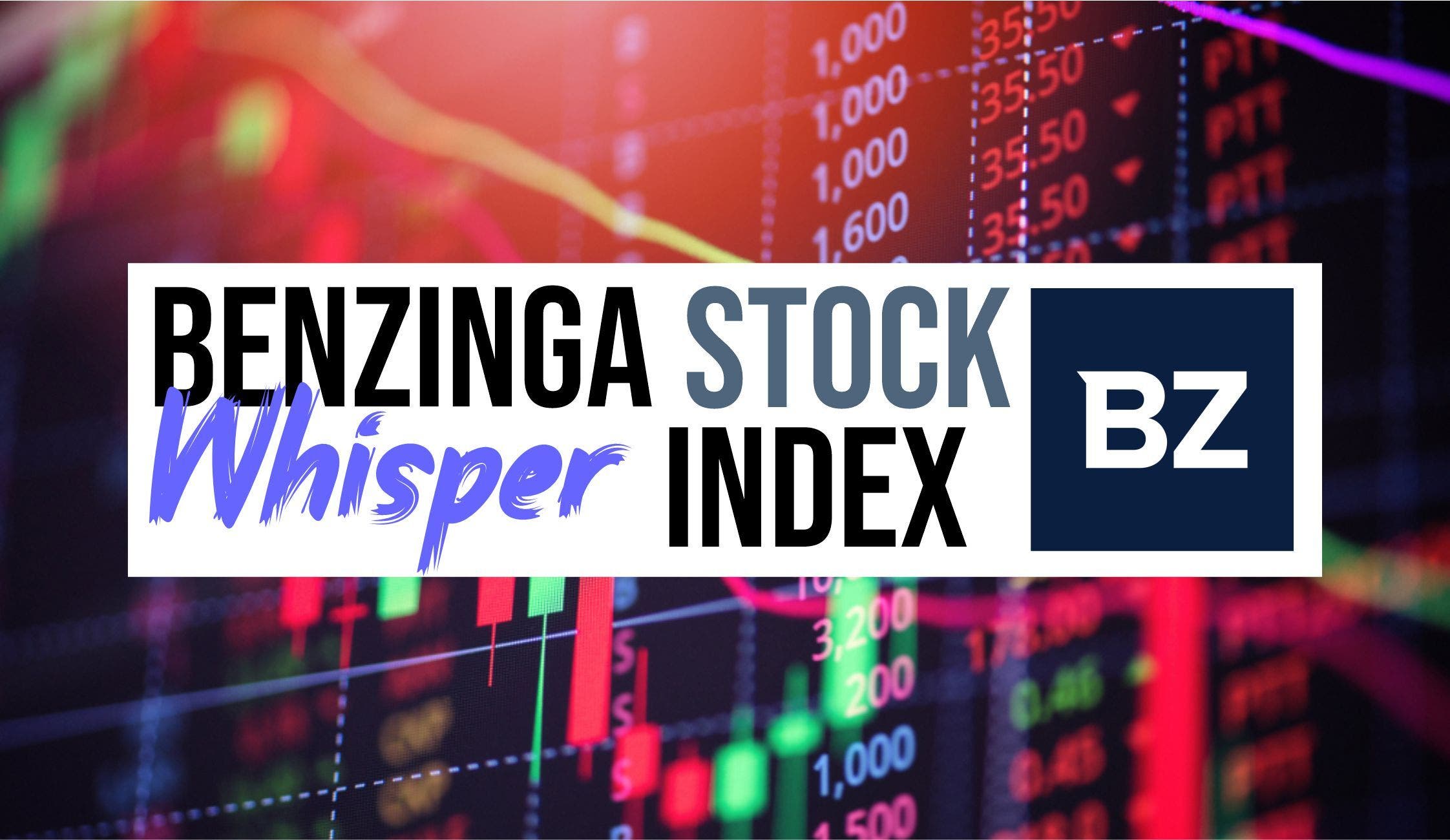 Benzinga's 'Stock Whisper' Index: 5 Stocks Investors Are Secretly Monitoring, But Not Yet Talking About