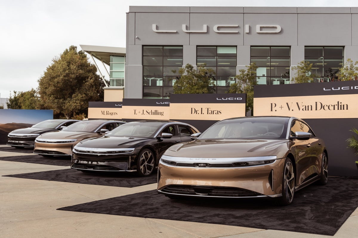 Why EV Stocks Lucid Group, Rivian Automotive, Tesla Are Rallying Friday