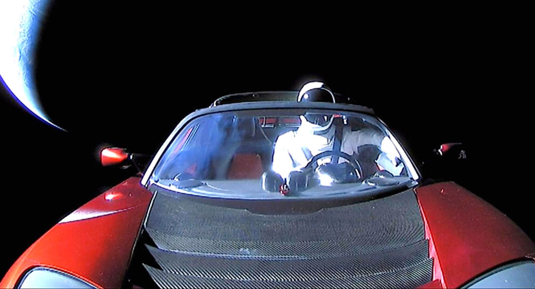Elon Musk's Tesla Roadster Marks 5 Years In Space - Where Is It Now?