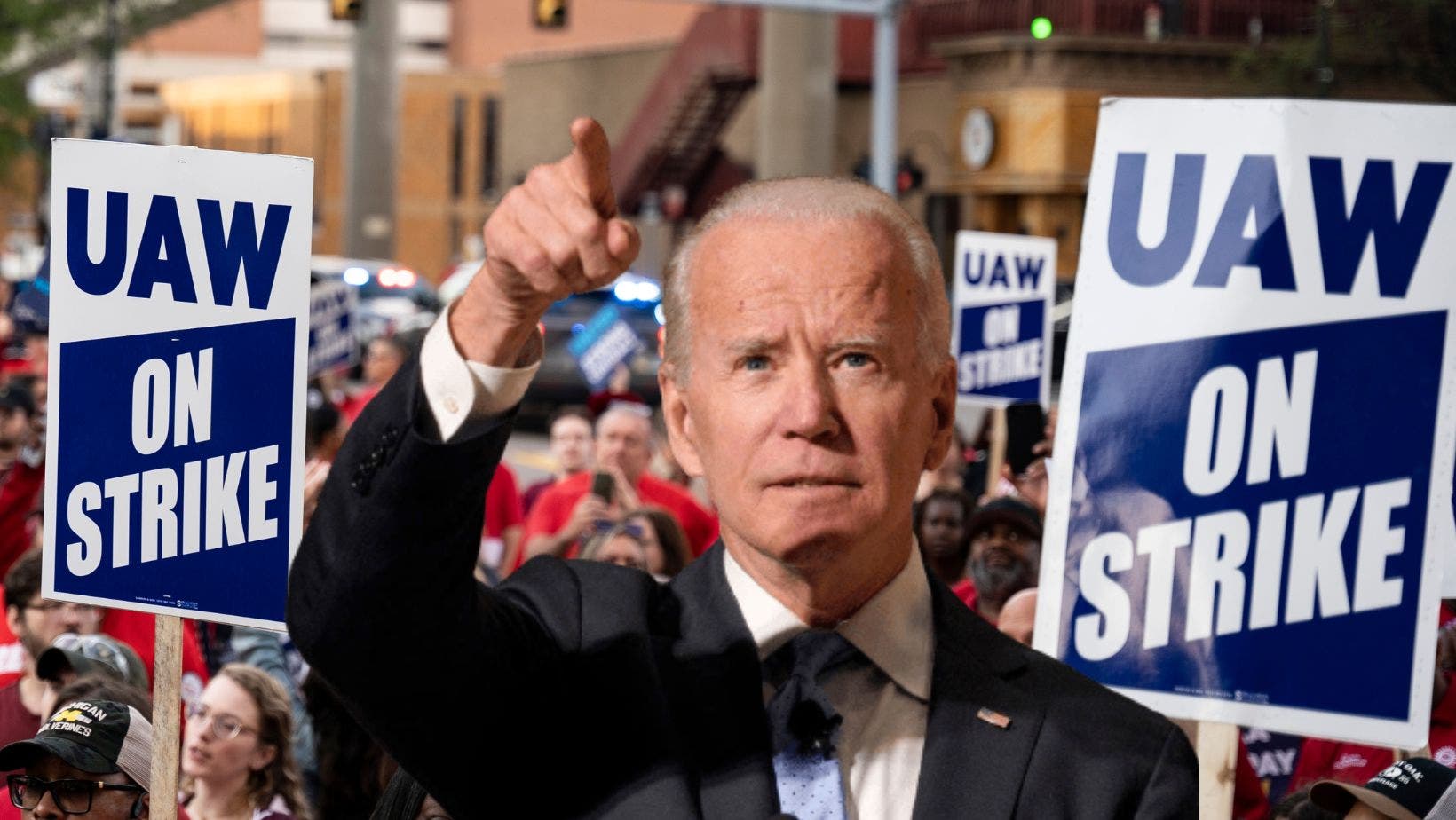 Biden Makes Historic Visit To UAW Picket Line, Tells Autoworkers 'You Deserve Raise'