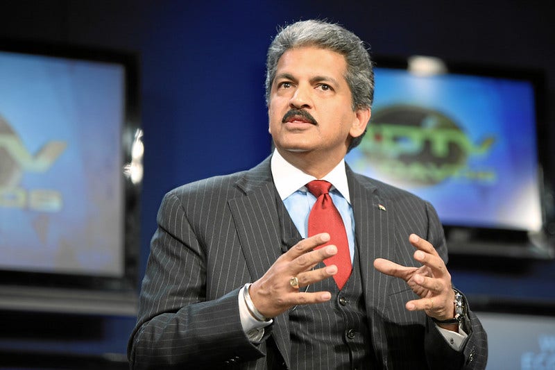 Anand Mahindra's Conviction In India's 'World-Beating' Retail Revolution Grows