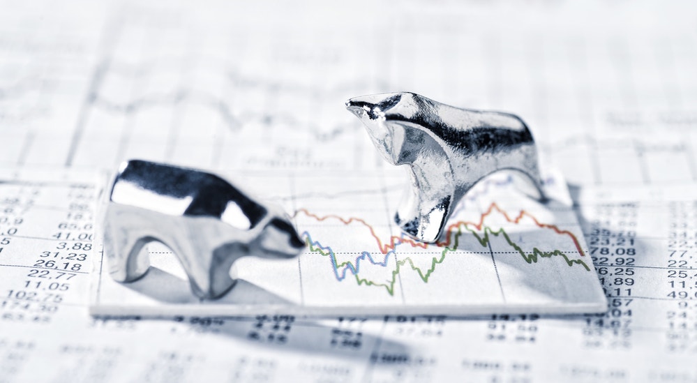 Bull and bear stock market