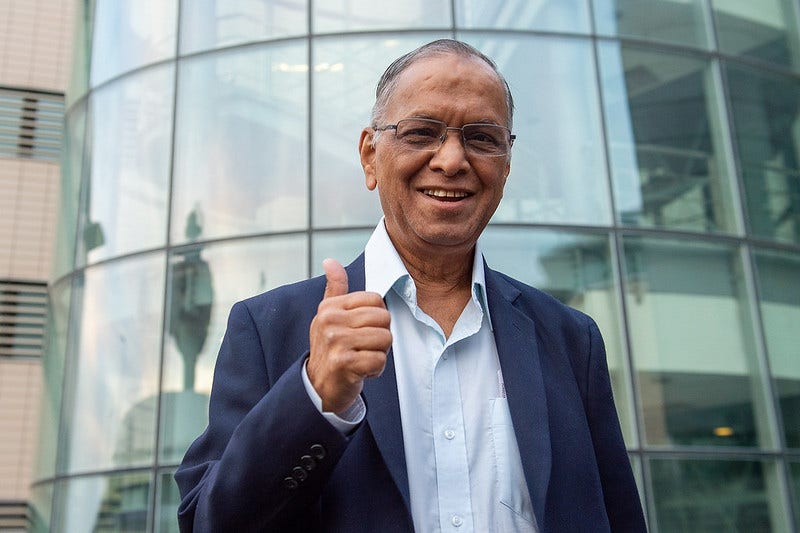 Narayana Murthy Says Developed World's Downturn Spells 'Bigger Opportunity' For India's Tech Industry