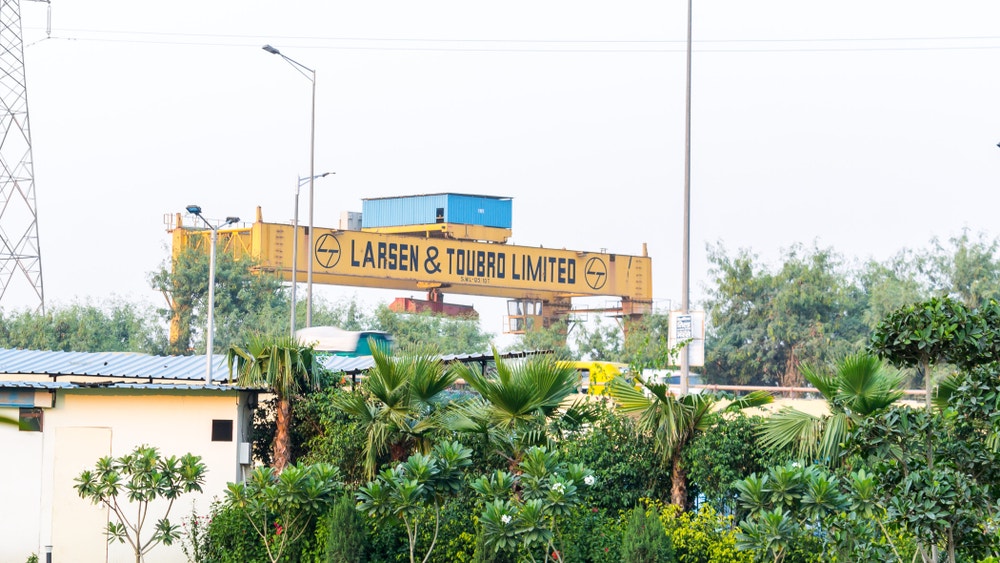Why Larsen &amp; Toubro Shares Are Upbeat Today
