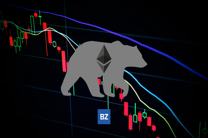 Ethereum Down More Than 4% Within 24 hours