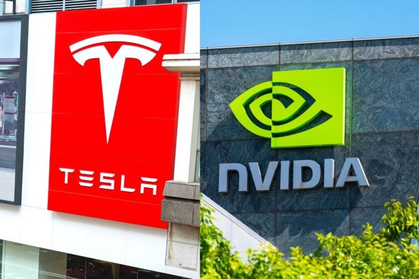 AI Triumphs EVs? Tesla Vs. Nvidia Charts Paint Stark Picture, Analysts Expect Trend To Continue - NVIDIA (NASDAQ:NVDA), Tesla (NASDAQ:TSLA)