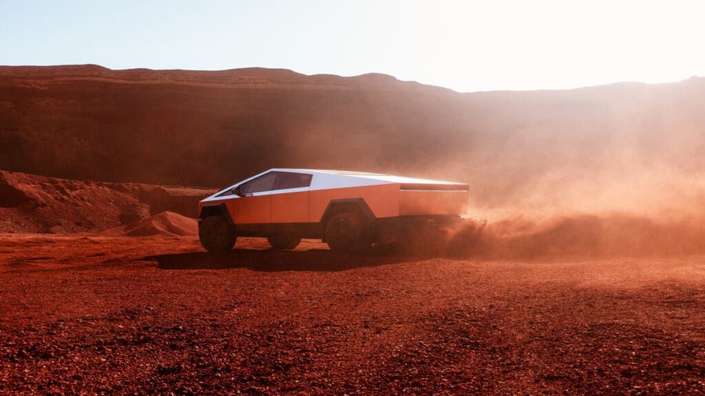 Tesla's Cybertruck finally gets its promised off-road features: Watch it get tested for rock crawling, jumping, sand dune crawling and more
