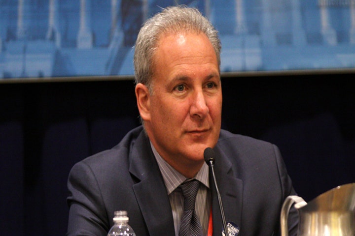 Peter Schiff Mocks Bitcoin With This Unlikely Scenario Involving All Publicly Traded US Companies: 'We'd All Be Rich'