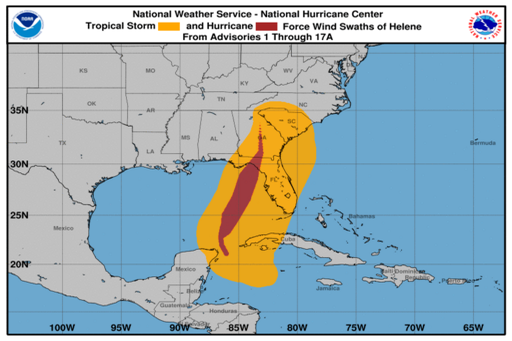 Hurricane Helene Devastates Southeastern U.S., Slamming Infrastructure And Leaving Millions Powerless