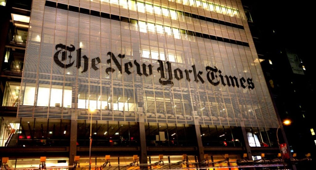 1 News Article Image Que se passe-t-il avec l'action du New York Times lundi ? - New York Times