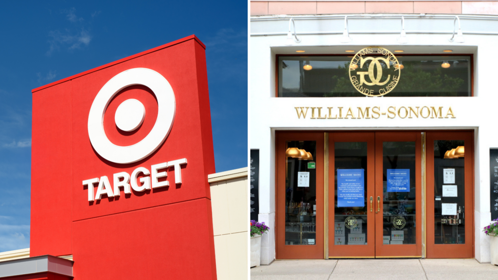 0 News Article Image Target Plunges 21% While Williams-Sonoma Soars 27% On Same Day - Target  ( NYSE:TGT ) , Williams-Sonoma  ( NYSE:WSM ) 