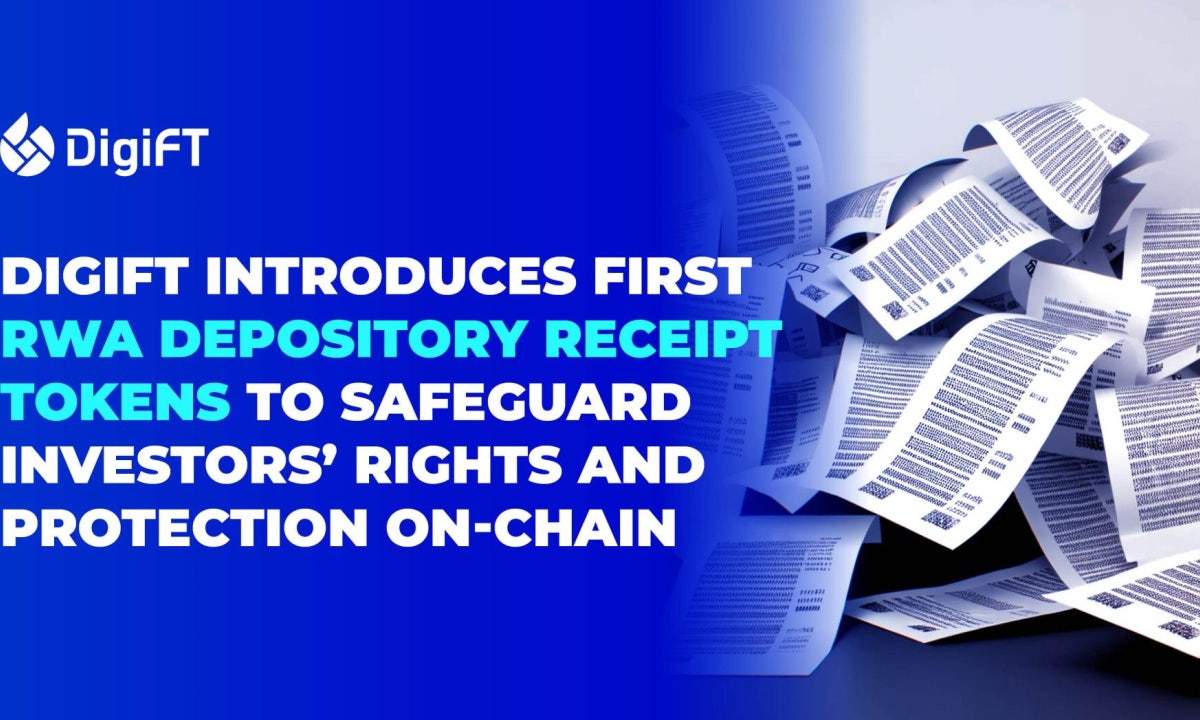 DigiFT Introduces First RWA Depository Receipt Tokens , To Safeguard