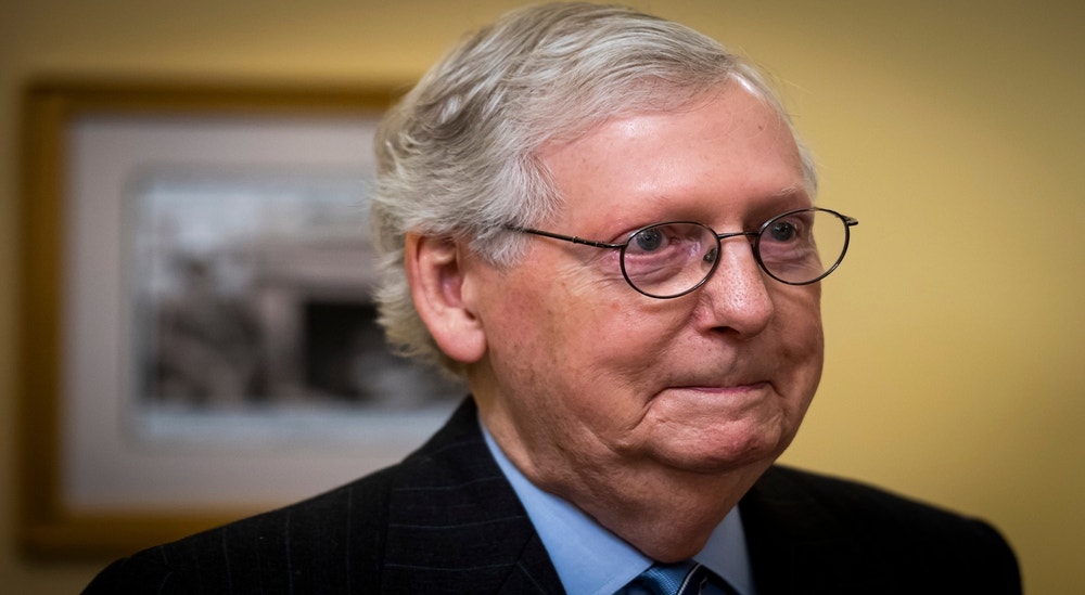 Republican Leader Mitch McConnell Pushes For Legislation To Compel Chinese Divestment Of TikTok: ... An Enormous Threat To Americas Children