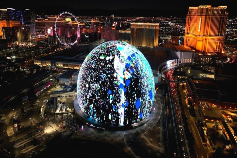 Las Vegas Sphere Welcomes New Band, Anticipates Boost From Super Bowl ...