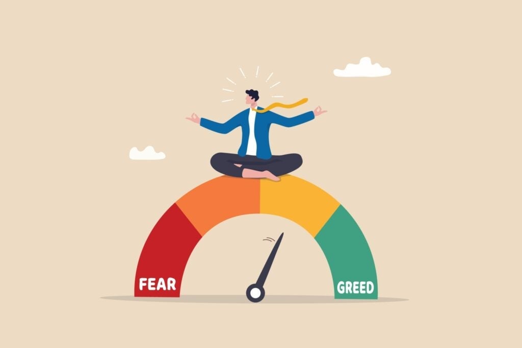 S&P 500 Snaps Five-Day Losing Streak, Nvidia Surges: Investor Fear Eases, Greed Index Remains In 'Fear' Zone