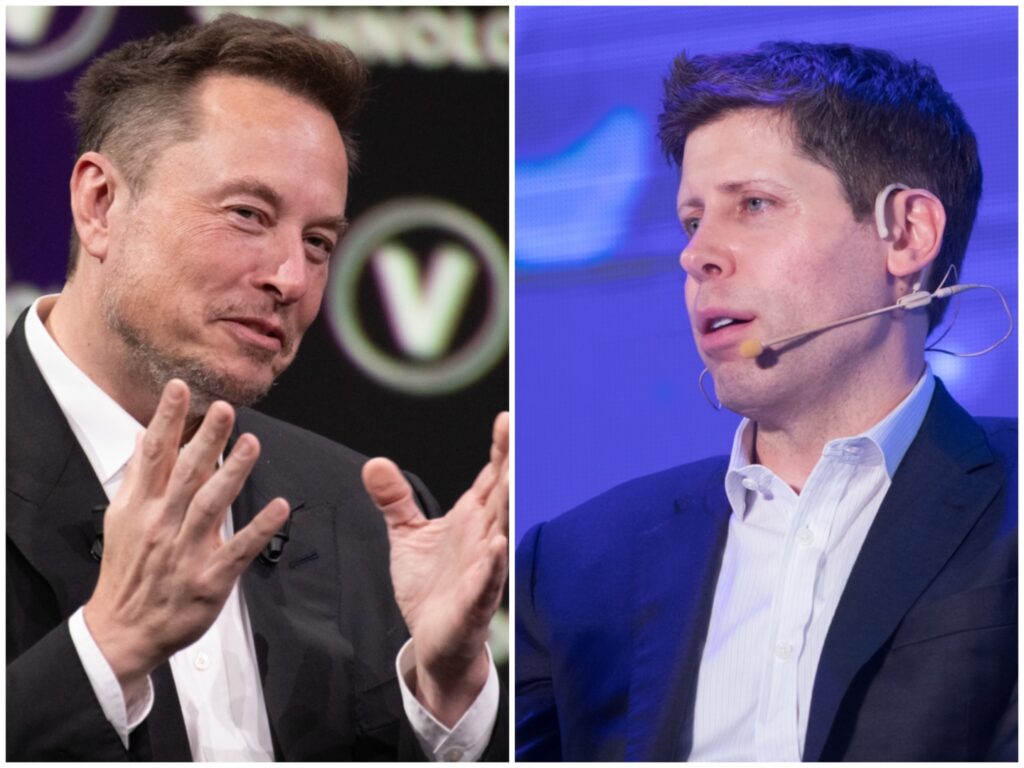 Elon Musk and Sam Altman