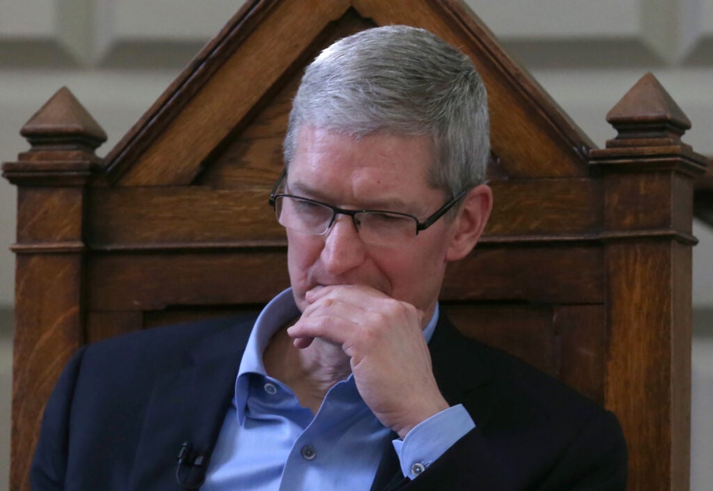 0 News Article Image Apple CEO Tim Cook Reportedly Gets 'Anxious' Over This Issue Threatening The Inventory Of iPhone 17: 'He Is Pushing Suppliers Every Day' - Apple  ( NASDAQ:AAPL ) 