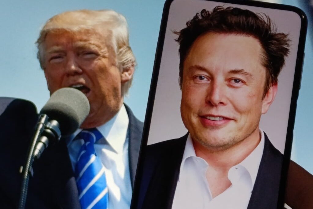 Trump Says Elon Musk Would 'Close Up Shop And Head Back Home To South Africa' Without Subsidies: 'No More Rocket Launches, Satellites, Or Electric Car'