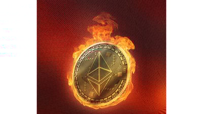 Ethereum.Burning.Shutterstock