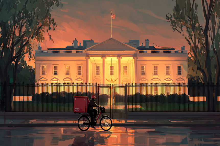 White House Says DoorDash Reports Shows Trump Helping To 'Make America Affordable Again,' Gets Community Noted On X