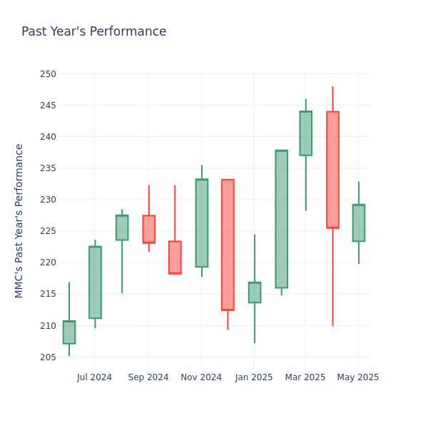 Past Year Chart