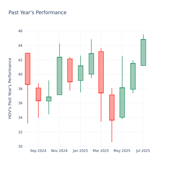 Past Year Chart