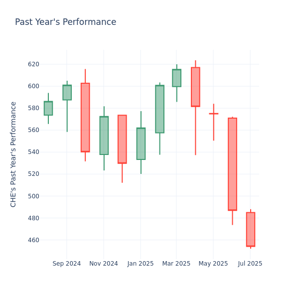 Past Year Chart