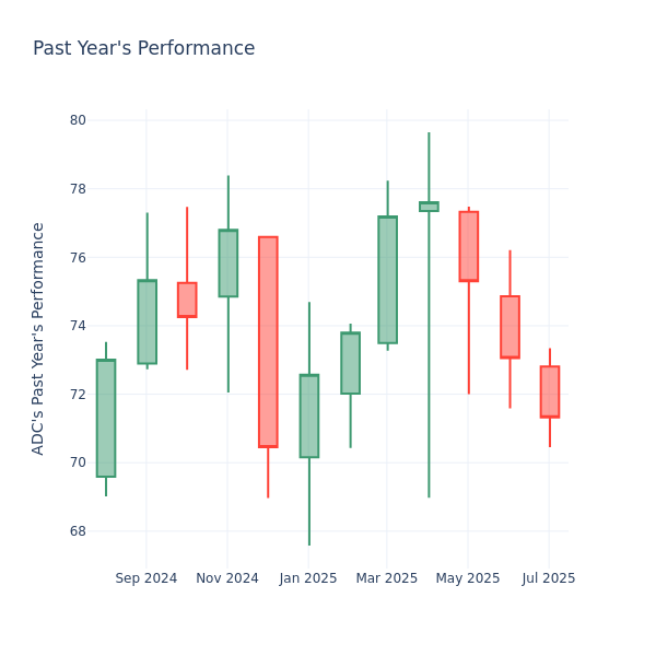 Past Year Chart