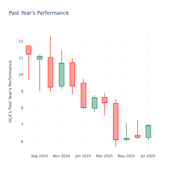 Past Year Chart