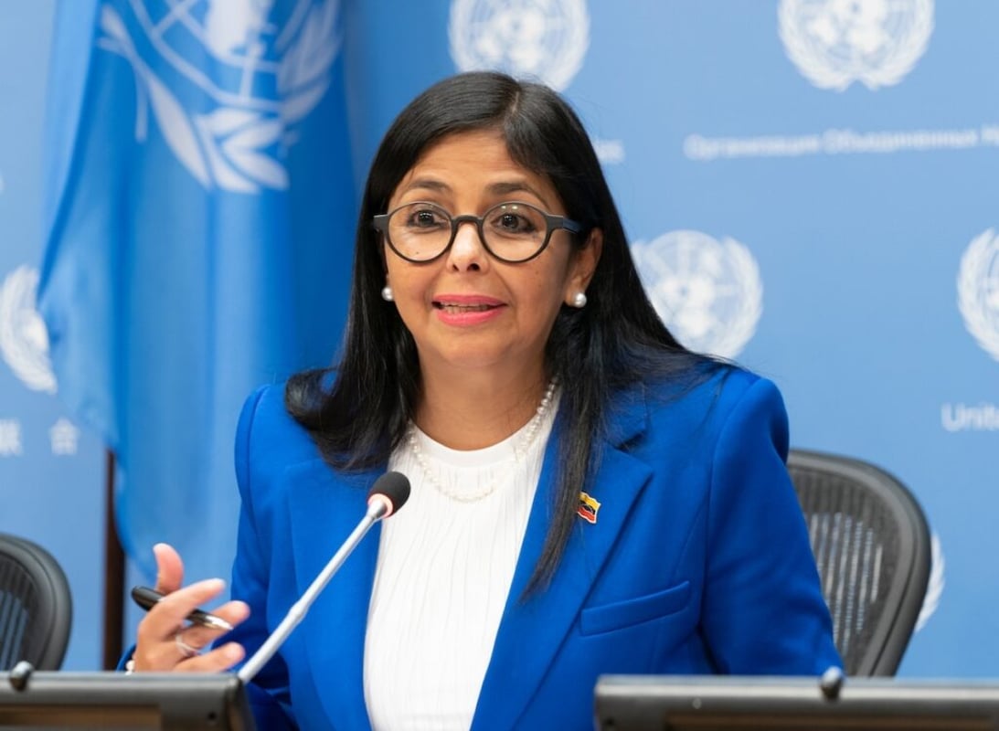 Trump Called Venezuela's Delcy Rodríguez A 'Terrific Person' — DEA Files Reportedly Show Her As Target For Money Laundering Since 2018