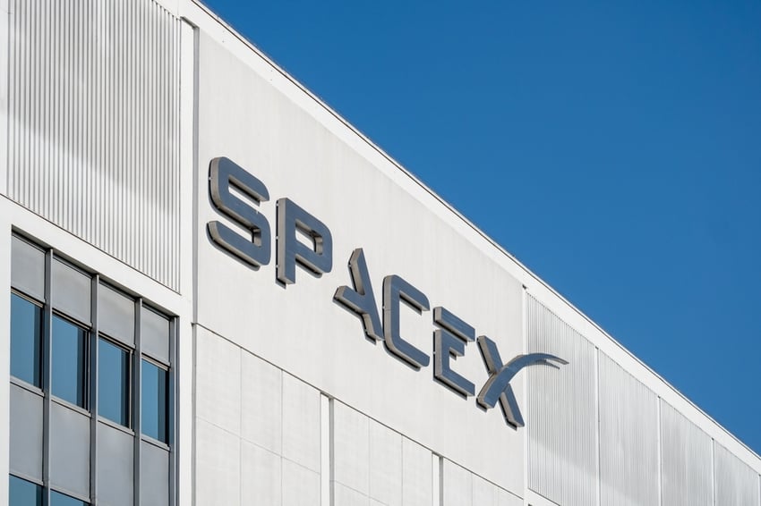 SpaceX Headquarters Facility In Hawthorne, California