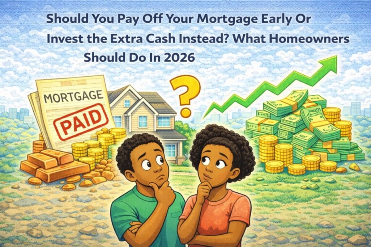 Should You Pay Off Your Mortgage Early Or Invest the Extra Cash Instead? What Homeowners Should Do In 2026