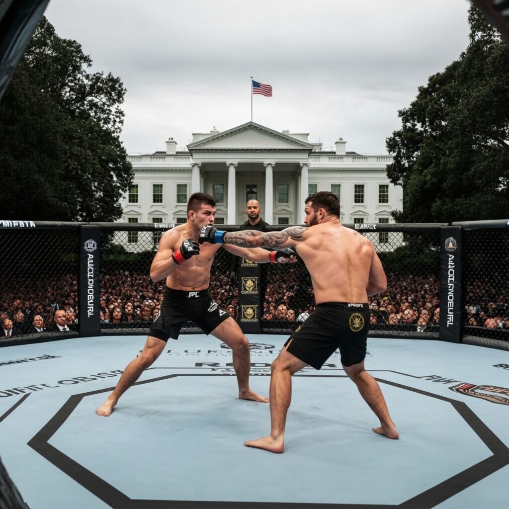 Will White House UFC Event Boost Embattled TKO Stock?