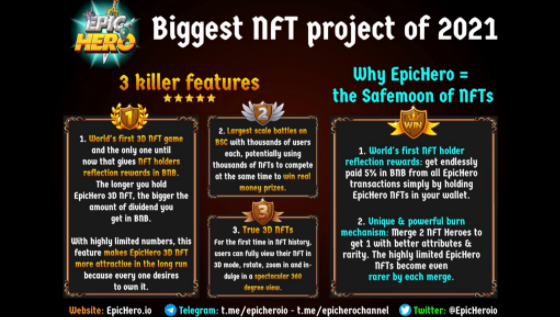 You are currently viewing Why EpicHero is the Safemoon of NFT and set to change the whole GameFi space